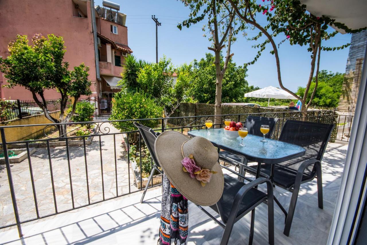 Irini Apartments And Studios Agios Gordios  Bagian luar foto